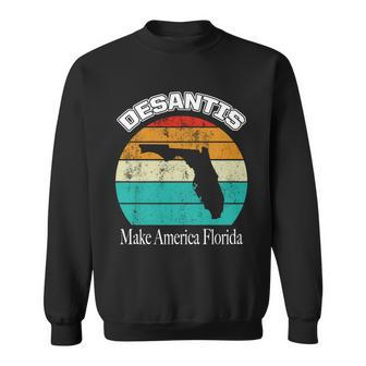 Desantis Make America Florida Again Vintage Sweatshirt - Thegiftio UK