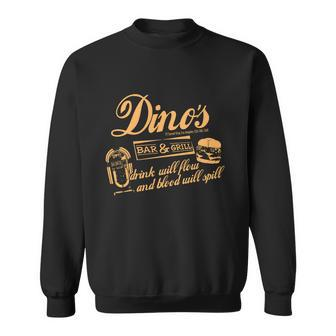 Dinos Bar & Grill Classic Rock Copy Sweatshirt - Thegiftio UK