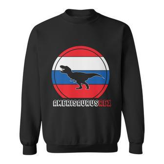 Dinosaur 4Th Of July Kids Boys Plus Size Graphic Shirt For Boy Men Women Family Sweatshirt - Monsterry UK