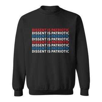 Dissent Is Patriotic Shirt Collar Rbg I Dissent Sweatshirt - Monsterry DE