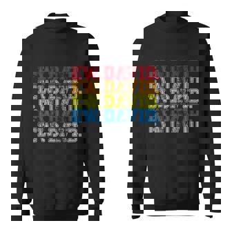 Distressed Ew David Sweatshirt - Thegiftio UK