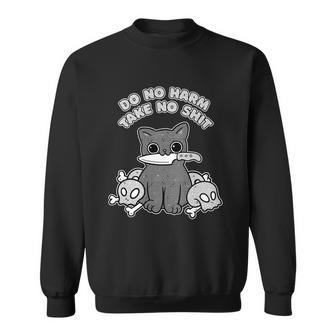 Do No Harm Take No Shit Sweatshirt - Monsterry UK