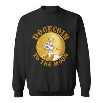 Dogecoin Vintage To The Moon Tshirt Sweatshirt - Monsterry UK