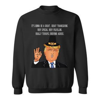 Donald Trump Its Gonna Be A Great Thanksgiving Tshirt Sweatshirt - Monsterry