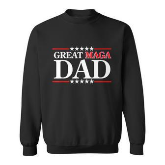 Donald Trump Jr Fathers Day Great Maga Dad Sweatshirt - Monsterry AU