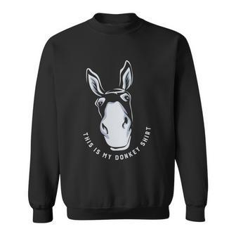 Donkey Funny Saying Cute Mule Farm Animal Gift V2 Sweatshirt - Monsterry