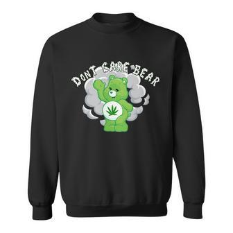 Dont Care Smoking Bear Tshirt Sweatshirt - Monsterry
