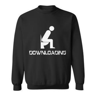 Downloading Poop Toilet Tshirt Sweatshirt - Monsterry UK