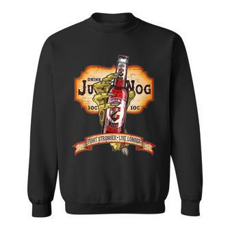 Drink Juggernog Soda Zombies Sweatshirt - Monsterry