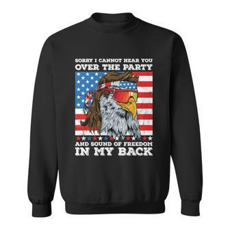 Eagle Mullet Sound Of Freedom Party In The Back 4Th Of July Gift Sweatshirt - Monsterry UK