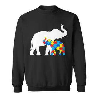 Elephant Puzzle Autism Parents Tshirt Sweatshirt - Monsterry