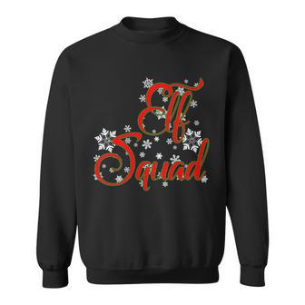 Elf Squad Funny Christmas Elf Sweatshirt - Monsterry
