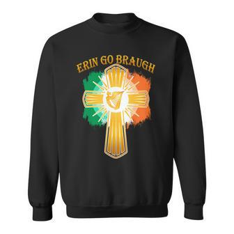 Erin Go Braugh St Patricks Day Sweatshirt - Monsterry