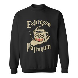 Espresso Patronum For Coffee Lovers Funny Wizard Tshirt Sweatshirt - Monsterry DE