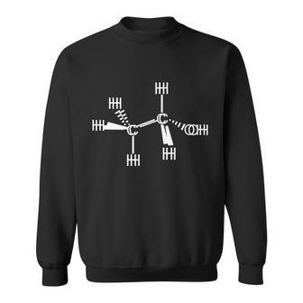 Ethanol Molecole As Seen Drunk Sweatshirt - Monsterry UK