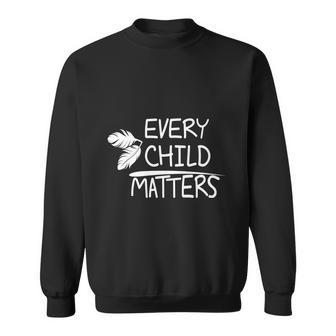 Every Child Matters Feathers Orange Day Sweatshirt - Monsterry DE