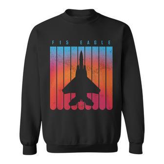 F-15 Eagle Jet Fighter Retro Tshirt Sweatshirt - Monsterry UK