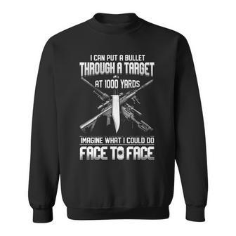 Face To Face - 1000 Yards Sweatshirt - Seseable