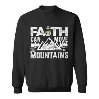 Faith Can Move Mountains - Matthew 1720 Bible Verse Tshirt Sweatshirt - Monsterry UK