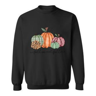 Fall Sweet Fall Thanksgiving Quote V2 Sweatshirt - Monsterry DE