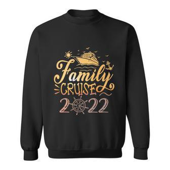 Family Cruise 2022 Cruise Boat Trip Family Matching V2 Sweatshirt - Thegiftio UK