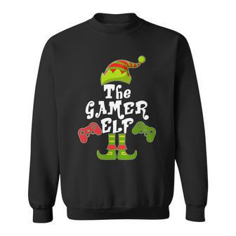 Family Matching Christmas The Gamer Elf Tshirt Sweatshirt - Monsterry