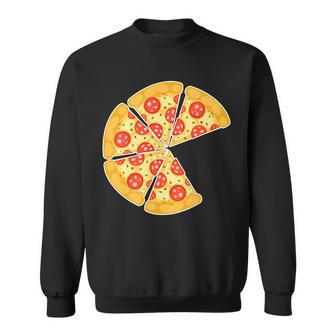 Family Matching Pizza With Missing Slice Parents Tshirt Sweatshirt - Monsterry