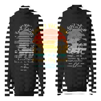 Family Vacation 2022 Vintage Retro Florida Panama City Beach Sweatshirt - Thegiftio