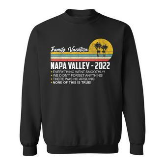 Family Vacation Napa County Valley 2022 Matching Group Sweatshirt - Thegiftio UK