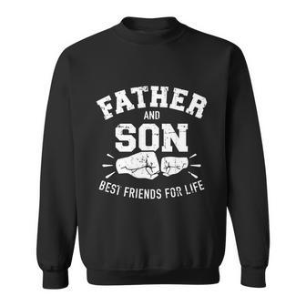 Father And Son Best Friends For Life Gift Graphic Design Printed Casual Daily Basic Sweatshirt - Thegiftio UK