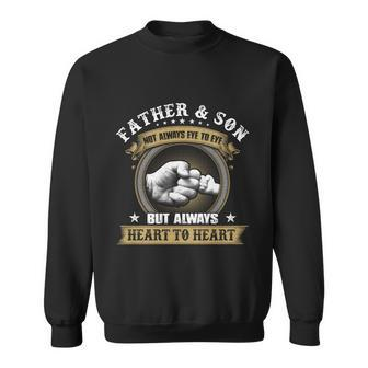 Father And Son Fathers Day Best Dad Ever Gift Graphic Design Printed Casual Daily Basic Sweatshirt - Thegiftio UK