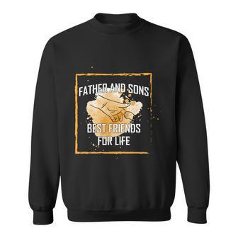 Father And Sons Best Friends For Life Fathers Day Gifts Graphic Design Printed Casual Daily Basic Sweatshirt - Thegiftio UK