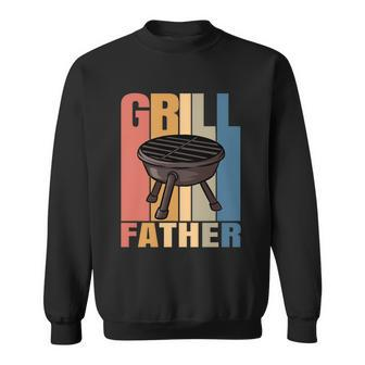 Fathers Day Grill Father Bbq Dad Funny Grilling Cookout Cute Gift Graphic Design Printed Casual Daily Basic Sweatshirt - Thegiftio UK