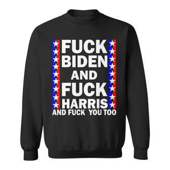 FCk Kamala Harris And F Joe Biden Tshirt Sweatshirt - Monsterry