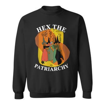 Feminist Witch Hex The Patriarchy Witches Vibes V2 Sweatshirt - Seseable