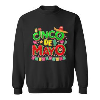 Festive Cinco De Mayo Sweatshirt - Monsterry CA