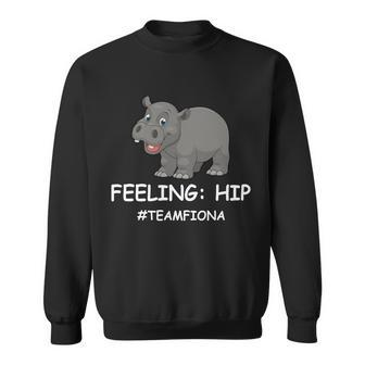 Fiona The Baby Hippo Feeling Hip Preemie Sweatshirt - Monsterry UK