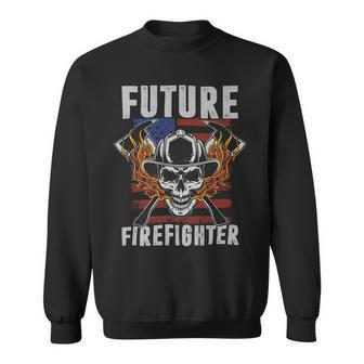 Firefighter Future Firefighter Profession Sweatshirt - Seseable