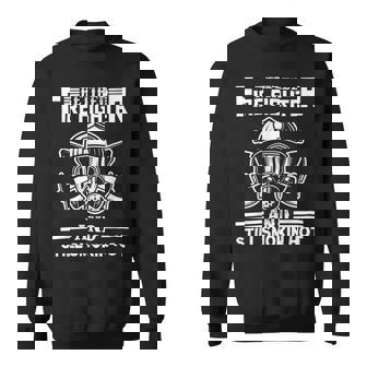 Firefighter Retired Firefighter Fireman Retirement Party Gift Sweatshirt | Seseable FR