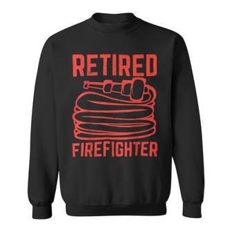 Firefighter Retired Firefighter Pension Retiring Sweatshirt | Seseable UK