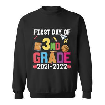 First Day Of School 3Rd Grade 2021_ 2022 Back To School Sweatshirt - Monsterry CA