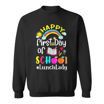 First Day Of School Team Lunch Lady Squad Back To School Sweatshirt - Thegiftio UK