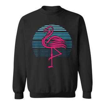 Flamingo Bird 80S Party 1 Sweatshirt - Thegiftio UK