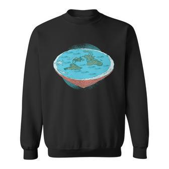 Flat Earth Theory Sweatshirt - Monsterry AU