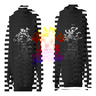 Florida Escape To Beautiful Florida Vintage Desantis Escape Great Gift Sweatshirt - Monsterry