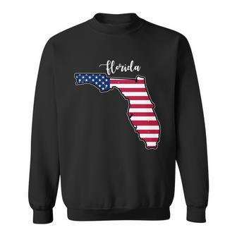 Florida United States Map Sweatshirt - Thegiftio UK
