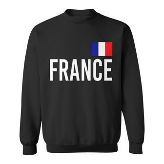 France Team Flag Logo Sweatshirt - Monsterry AU