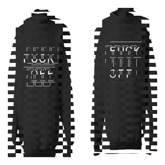 Fuck Off - Funny Adult Humor Periodic Table Of Elements Sweatshirt - Thegiftio