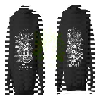 Full Of Life Skull Gardening Garden Sweatshirt - Thegiftio UK