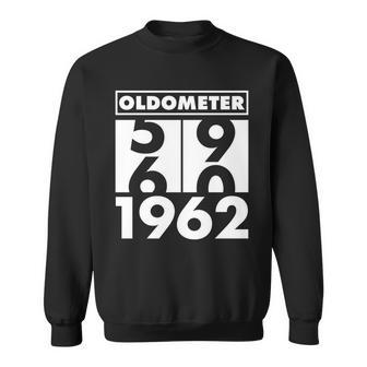 Funny 60Th Birthday Oldometer Made In Sweatshirt - Monsterry AU